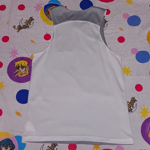 Jordan Reversible Basketball Jersey Jumpman Gray & White Nike Michael Air - Picture 2 of 8